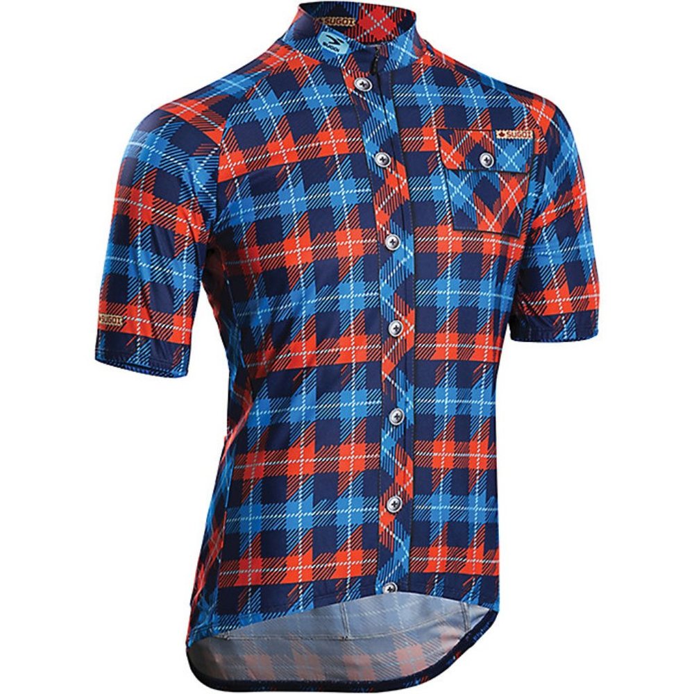 SUGOI Men's Lumbar Jack Cycling Jersey S NWOT
